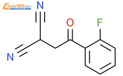 2-(2-(2-fluorophenyl)-2-oxoethyl)malononitrile结构式图片|312307-38-3结构式图片