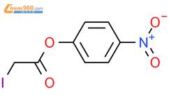 碘乙酸-4-硝基苯酯结构式图片|31252-85-4结构式图片