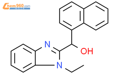 (1-ethylbenzimidazol-2-yl)-naphthalen-1-ylmethanol结构式图片|312532-05-1结构式图片