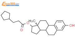 环戊丙酸雌二醇结构式图片|313-06-4结构式图片