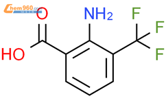 2-氨基-3-(三氟甲基)苯甲酸结构式图片|313-12-2结构式图片