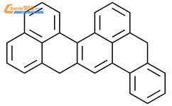 5,15-二氢三苯并[a,de,hi]并四苯结构式图片|313-89-3结构式图片