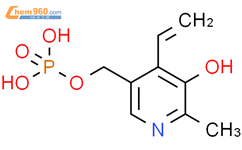 3-Pyridinemethanol,4-ethenyl-5-hydroxy-6-methyl-, a-(dihydrogen phosphate) (9CI)结构式图片|31383-64-9结构式图片