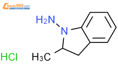 Indapamide Impurity B (1-Amino-2-Methylindoline HCl)结构式图片|31529-47-2结构式图片