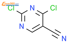 2,4-二氯-5-氰基嘧啶结构式图片|3177-24-0结构式图片