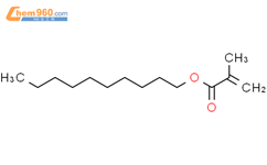 甲基丙烯酸癸酯结构式图片|3179-47-3结构式图片