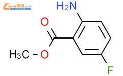 2-氨基-5-氟苯甲酸甲酯结构式图片|319-24-4结构式图片