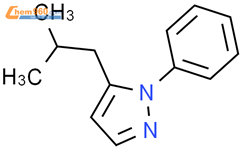 5-异丁基-1-苯基-1H-吡唑结构式图片|3191-86-4结构式图片