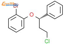 Benzene, 1-bromo-2-[(1S)-3-chloro-1-phenylpropoxy]-结构式图片|319924-80-6结构式图片