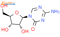 5-氮杂胞苷结构式图片|320-67-2结构式图片