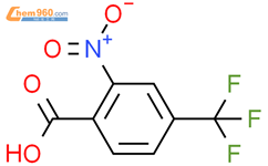 2-硝基-4-(三氟甲基)苯甲酸结构式图片|320-94-5结构式图片