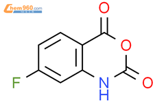 7-氟-1H-苯并[d][1,3]恶嗪-2,4-二酮结构式图片|321-50-6结构式图片