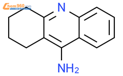 单满吖啶氨结构式图片|321-64-2结构式图片