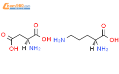 L-鸟氨酸 L-天门冬氨酸盐结构式图片|3230-94-2结构式图片