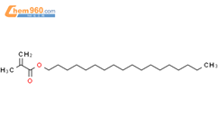 甲基丙烯酸十八酯结构式图片|32360-05-7结构式图片