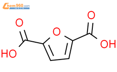 呋喃-2,5二羧酸结构式图片|3238-40-2结构式图片