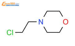 4-(2-氯乙基)吗啉结构式图片|3240-94-6结构式图片