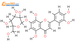 Hypolaetin 7-葡萄糖苷结构式图片|32455-43-9结构式图片