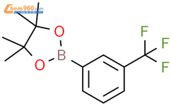 3-三氟甲基苯硼酸频那醇酯结构式图片|325142-82-3结构式图片