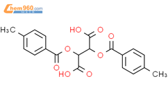 D-二对甲基苯甲酰酒石酸结构式图片|32634-68-7结构式图片