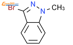 3-溴-1-甲基吲唑结构式图片|326474-67-3结构式图片