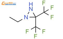 Diaziridine, 1-ethyl-3,3-bis(trifluoromethyl)-结构式图片|32770-47-1结构式图片
