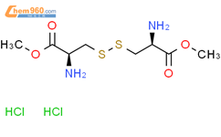 L-胱氨酸二甲酯二盐酸盐结构式图片|32854-09-4结构式图片