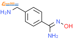 4-氨基甲基-N-羟基苯甲脒结构式图片|328552-93-8结构式图片