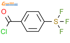 对三氟甲硫基苯甲酰氯结构式图片|330-14-3结构式图片