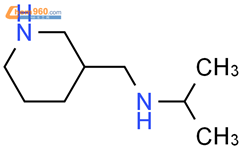 异丙基-哌啶-3-甲基-胺结构式图片|33037-69-3结构式图片