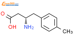 (S)-3-Amino-4-(4-methylphenyl)butanoic acid, hydrochloride结构式图片|331846-95-8结构式图片