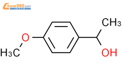 4-甲氧基-α-甲基苯甲醇结构式图片|3319-15-1结构式图片