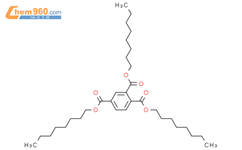 偏苯三酸三(2-乙基己酯)结构式图片|3319-31-1结构式图片