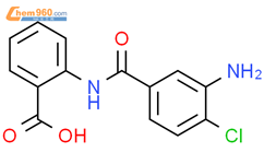 Benzoic acid, 2-[(3-amino-4-chlorobenzoyl)amino]-结构式图片|332382-49-7结构式图片