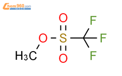 三氟甲(烷)磺酸甲酯结构式图片|333-27-7结构式图片