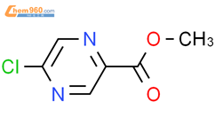 5-氯吡嗪-2-羧酸甲酯结构式图片|33332-25-1结构式图片