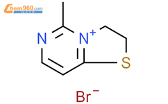 Thiazolo[3,2-c]pyrimidin-4-ium, 2,3-dihydro-5-methyl-, bromide (1:1)结构式图片|33366-69-7结构式图片