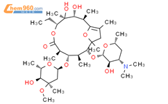 ErythromycinAEnolEther结构式图片|33396-29-1结构式图片