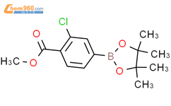 3-氯-4-甲氧羰基苯硼酸频那醇酯结构式图片|334018-52-9结构式图片