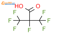 2,3,3,3-tetrafluoro-2-(trifluoromethyl)propanoic acid结构式图片|335-10-4结构式图片