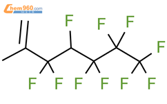3,3,4,5,5,6,6,7,7,7-十氟-2-甲基-1-庚烯结构式图片|336-27-6结构式图片
