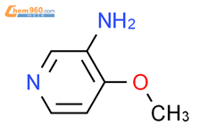 3-氨基-4-甲氧基吡啶结构式图片|33631-09-3结构式图片