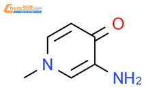 3-氨基-1-甲基-1H-吡啶-4-酮结构式图片|33631-10-6结构式图片