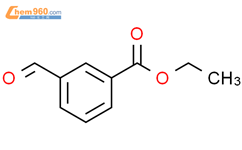 3-甲酰基苯甲酸乙酯结构式图片|33745-47-0结构式图片