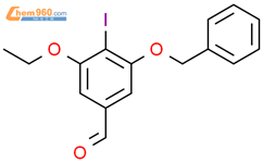 3-苄氧基-5-乙氧基-4-碘代苯甲醛结构式图片|338455-15-5结构式图片