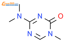 4-(二甲基氨基)-1-甲基-1,3,5-三嗪-2(1H)-酮结构式图片|3391-73-9结构式图片