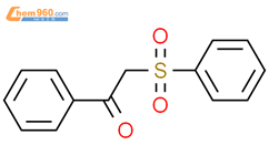 2-(苯基磺酰)苯乙酮结构式图片|3406-03-9结构式图片