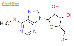 6-甲硫基嘌呤核苷结构式图片|342-69-8结构式图片