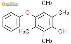 Phenol,2,3,5,6-tetramethyl-4-phenoxy-结构式图片|34238-76-1结构式图片