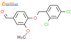 4-[(2,4-Dichlorobenzyl)oxy]-3-methoxybenzaldehyde结构式图片|342592-68-1结构式图片